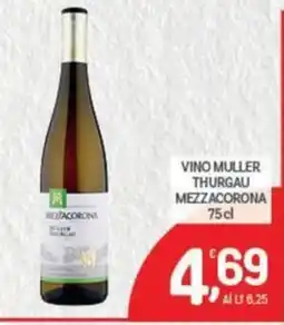 Crai Vino Muller Thurgau Mezzacorona offerta
