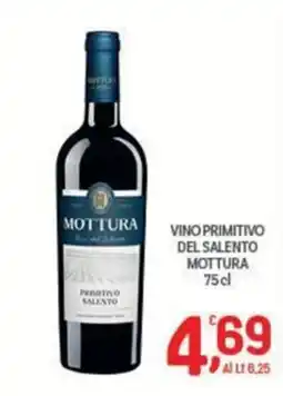 Crai Vino Primitivo del Salento Mottura offerta