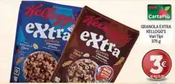 Crai Kellogg's extra granola offerta