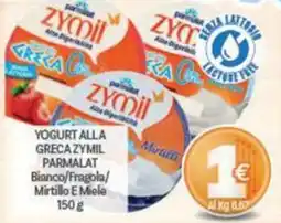 Crai Yogurt alla greca zymil parmalat offerta