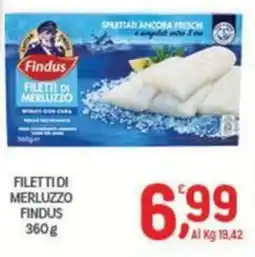 Crai Filetti di merluzzo Findus offerta
