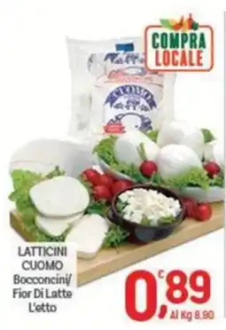 Crai Latticini Cuomo Bocconcini/Fior Di Latte offerta