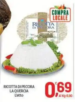 Crai Ricotta di pecora La Quercia offerta
