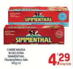 Crai Carne magra in gelatina Simmenthal offerta