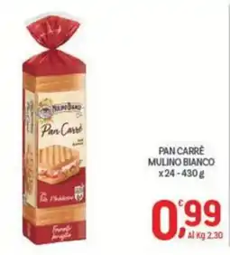 Crai Pan Carré Mulino Bianco offerta