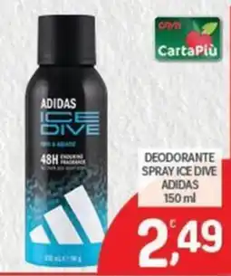 Crai Deodorante spray ice dive adidas offerta