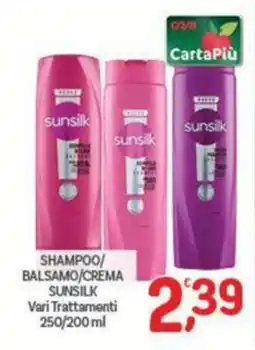 Crai Shampoo/balsamo/crema sunsilk offerta