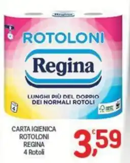 Crai Carta igienica rotoloni regina offerta