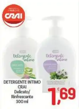 Crai Detergente intimo Crai Delicato/Rinfrescante offerta