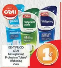 Crai Dentifricio Crai offerta