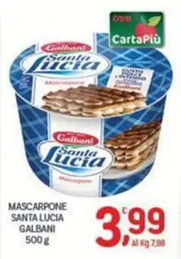 Crai Mascarpone Santa Lucia Galbani offerta