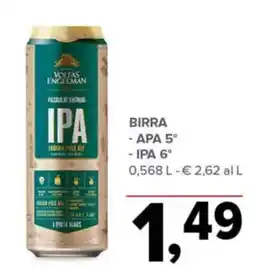 Todis Volfas Engelman IPA offerta