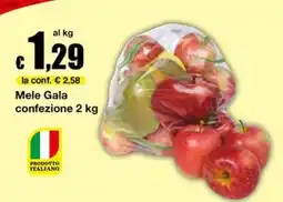 Sì con te Supermercati Mele Gala offerta