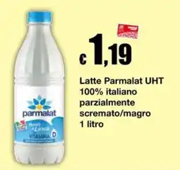 Sì con te Supermercati Latte Parmalat UHT offerta