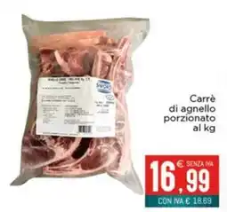 Altasfera Carrè di agnello porzionato offerta