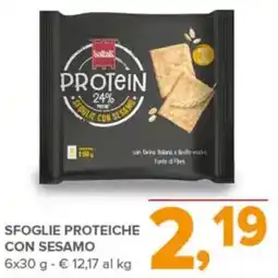 Todis Sfoglie proteiche con sesamo offerta