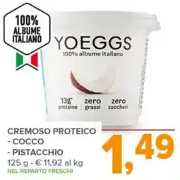 Todis Yoeggs cremoso proteico offerta