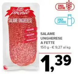 Todis Le fette pronte Salame Ungherese offerta