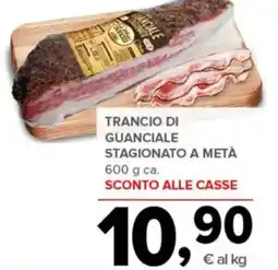 Todis Trancio di guanciale stagionato a metà offerta