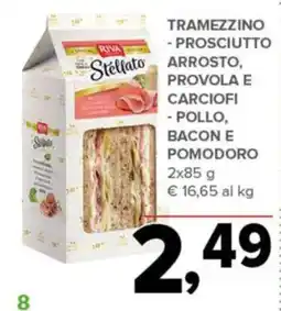 Todis Riva Stellato Tramezzino offerta