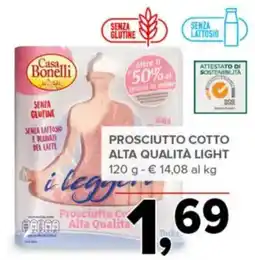 Todis Prosciutto Cotto Alta Qualità Light offerta