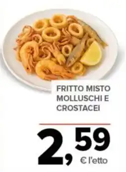 Todis Fritto misto molluschi e crostacei offerta