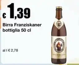 Sì con te Supermercati Birra Franziskaner offerta