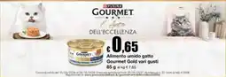 Sì con te Supermercati Alimento umido gatto Gourmet Gold offerta
