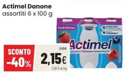Coop Master Alleanza 3.0 Actimel Danone offerta