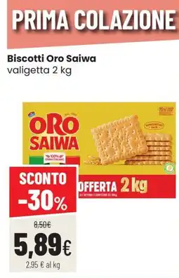 Coop Master Alleanza 3.0 Biscotti Oro Saiwa offerta