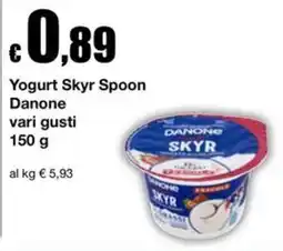 Sì con te Supermercati Yogurt Skyr Spoon Danone offerta