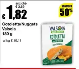 Sì con te Supermercati Cotoletta Valsoia offerta