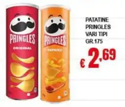 Risparmio Supermercati Pringles Original offerta
