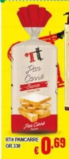 Risparmio Supermercati Pan Carre Bianco offerta