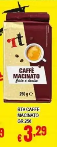 Risparmio Supermercati Caffè macinato forte e deciso offerta