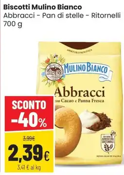 Coop Master Alleanza 3.0 Biscotti Mulino Bianco Abbracci offerta