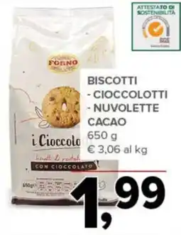 Todis i Cioccolotti biscotti di pastafel con cioccolato offerta