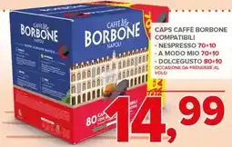 Todis Caps Caffè Borbone offerta