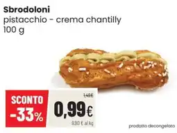 Coop Master Alleanza 3.0 Sbrodoloni pistacchio - crema chantilly offerta