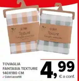 Todis Gianna Texture Tovaglia stampata offerta