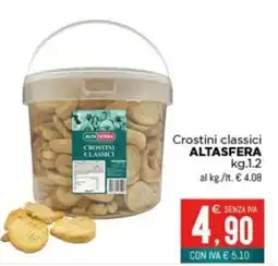Altasfera Crostini classici Altasfera offerta