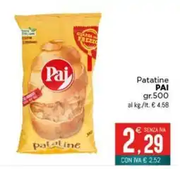 Altasfera Patatine PAI offerta