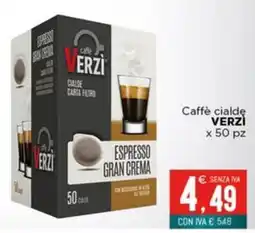 Altasfera Caffè cialde VERZI Espresso Gran Crema offerta