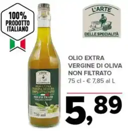 Todis Olio extra vergine di oliva non filtrato offerta