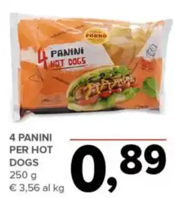 Todis Panini hot dogs offerta