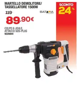 Bricofer Martello demolitore/tassellatore Batavia offerta