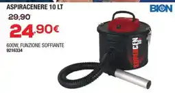 Bricofer Aspiracenere 10 Lt Bion offerta