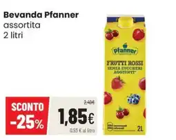Coop Master Alleanza 3.0 Bevanda Pfanner assortita offerta