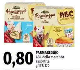 Famila Superstore Parmareggio ABC della merenda assortita offerta