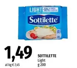 Famila Superstore Sottilette Light offerta